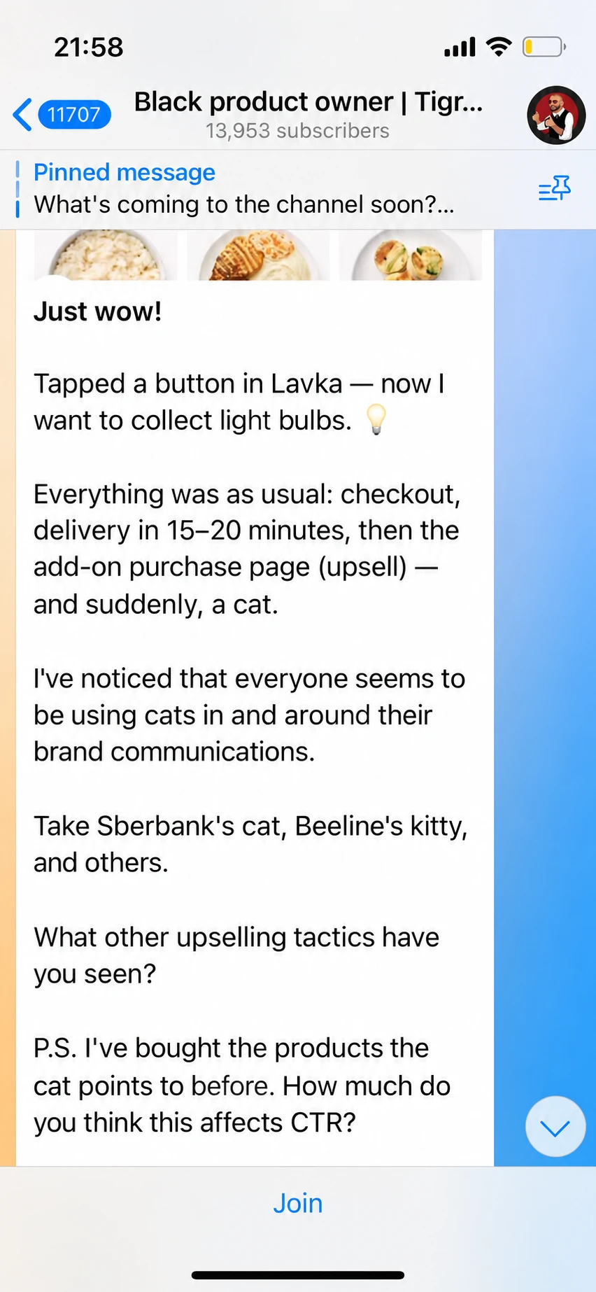 English translation of a Telegram review of the campaign