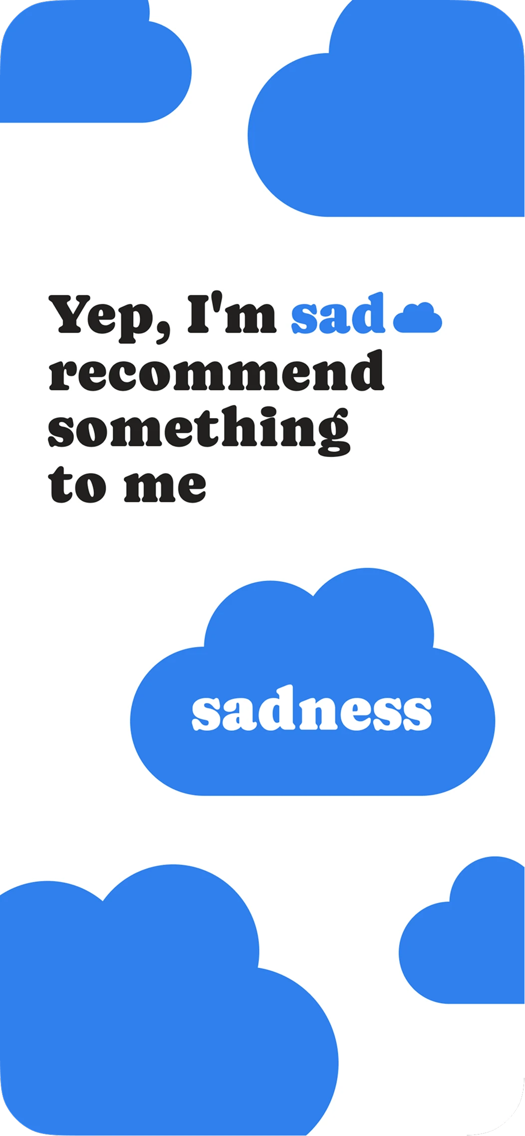 Mood App screen